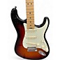 Used 2016 Fender AM ELITE STRAT MN 3TSB 2 Color Sunburst Solid Body Electric Guitar