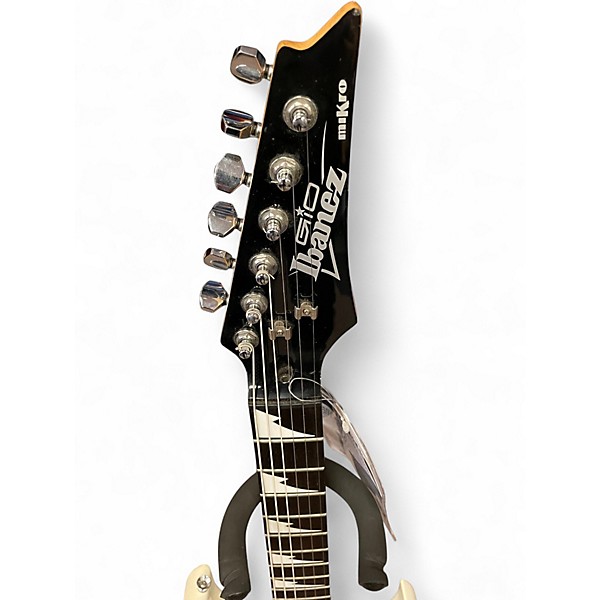 Used Ibanez GDTM21 Mikro WHITE Solid Body Electric Guitar