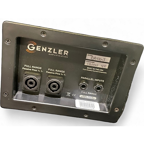 Used Genzler Amplification GENZLER BA2-410-3 Bass Cabinet