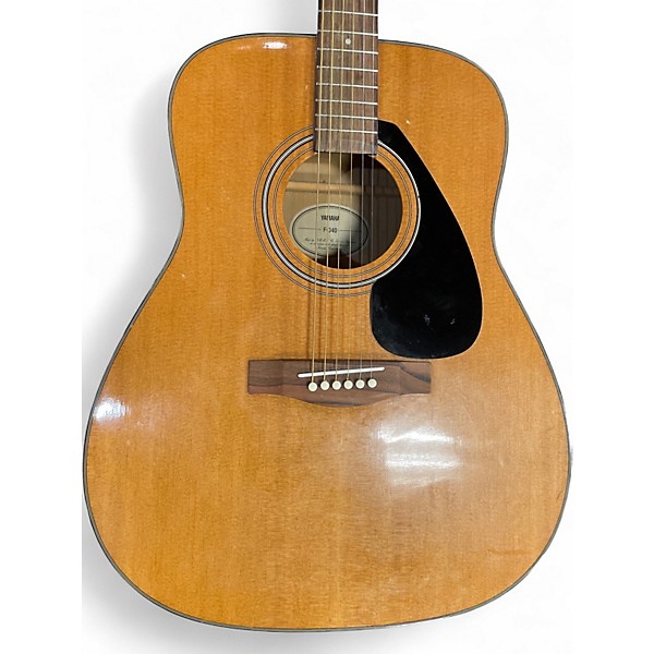 Used Yamaha F340 Natural Acoustic Guitar