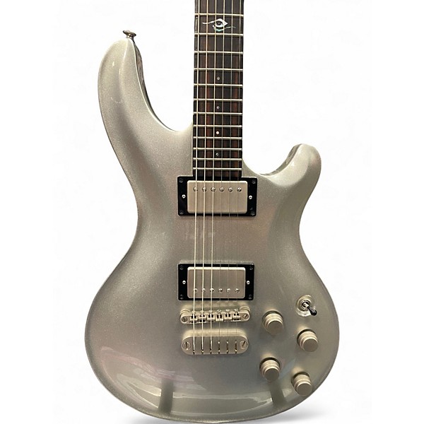 Used Dean Hardtail Silver Solid Body Electric Guitar