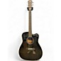 Used Yamaha A1M Trans Black Acoustic Electric Guitar thumbnail