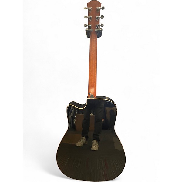 Used Yamaha A1M Trans Black Acoustic Electric Guitar