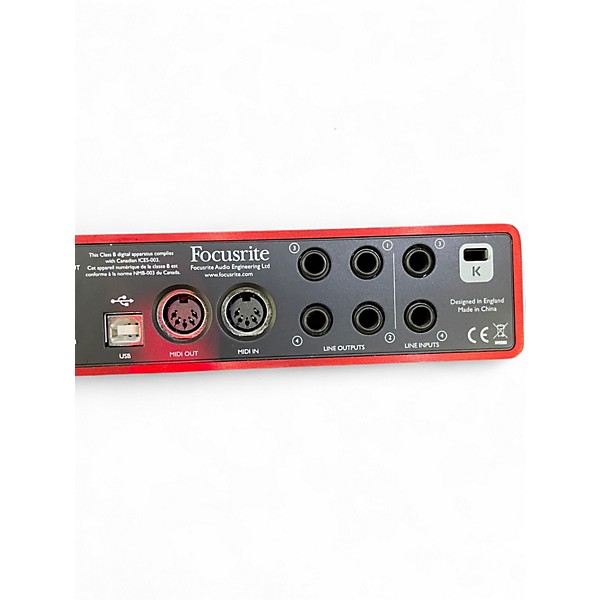 Used Focusrite Scarlett 6i6 Gen 2 Audio Interface
