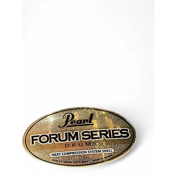 Used Pearl 5 Piece Forum Series CARBON FIBER Drum Kit
