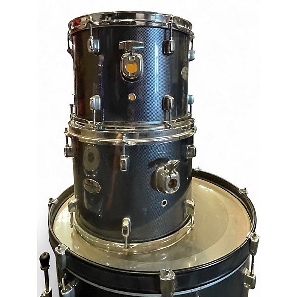 Used Pearl 5 Piece Forum Series CARBON FIBER Drum Kit