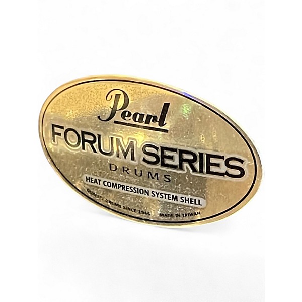 Used Pearl 5 Piece Forum Series CARBON FIBER Drum Kit