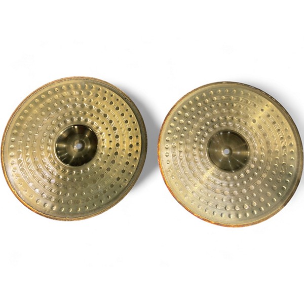 Used MEINL 14in HCS Hi Hat Pair Cymbal
