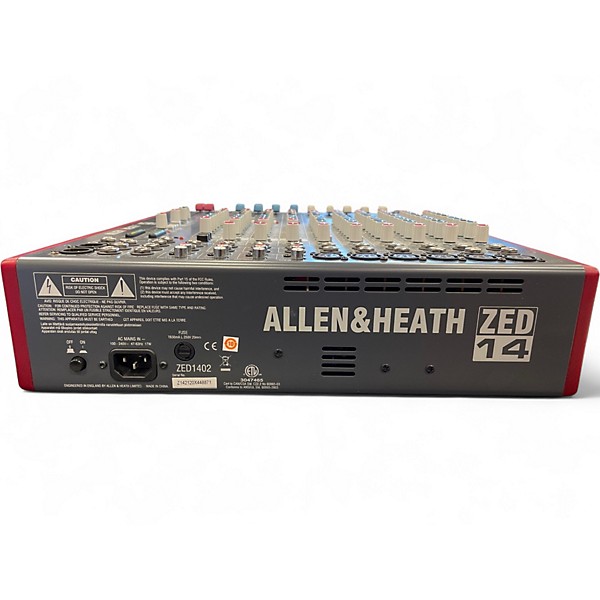 Used Allen & Heath ZED14 Unpowered Mixer