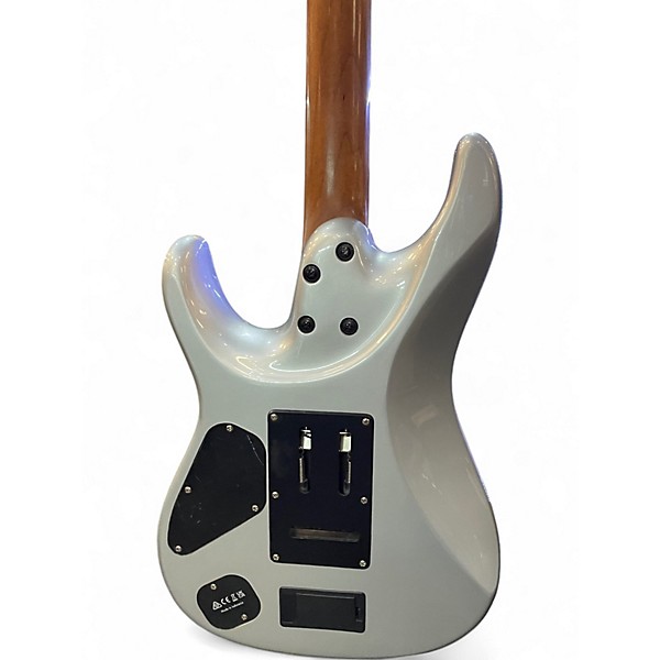 Used Ibanez TOD10 Tim Henson Silver Solid Body Electric Guitar