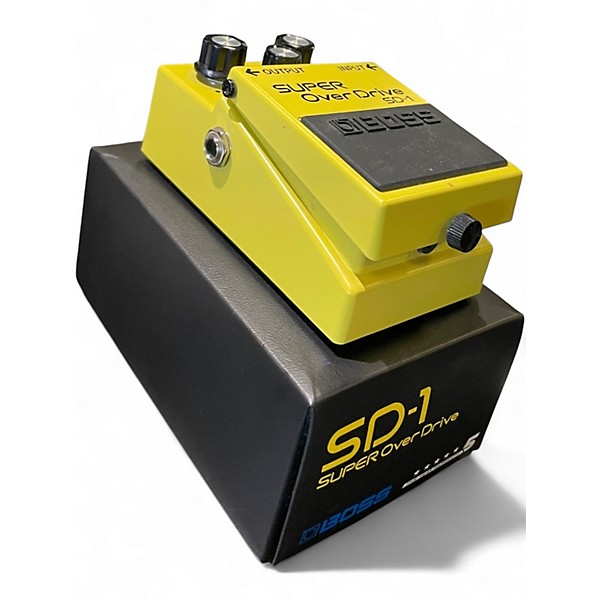 Used BOSS SD1 Super Overdrive Effect Pedal