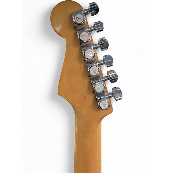 Vintage 1980s Fender 1980s Stratocaster White Solid Body Electric Guitar