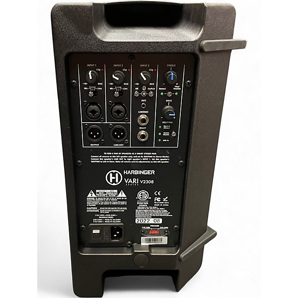 Used Harbinger V2308 Powered Speaker