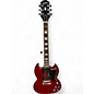 Used Epiphone SG Cherry Solid Body Electric Guitar thumbnail