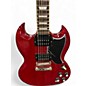 Used Epiphone SG Cherry Solid Body Electric Guitar
