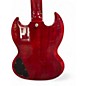 Used Epiphone SG Cherry Solid Body Electric Guitar