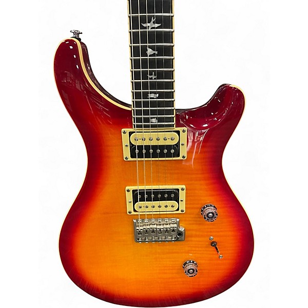 Used PRS SE Custom 24 Sunburst Solid Body Electric Guitar