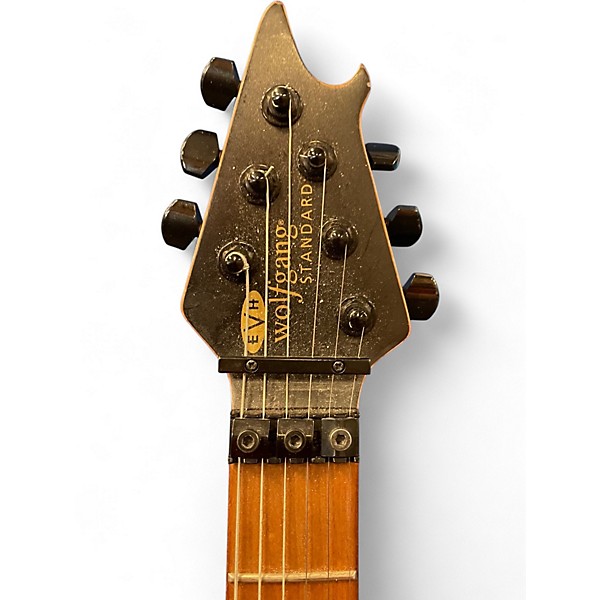 Used EVH Wolfgang Standard Satin Black Solid Body Electric Guitar