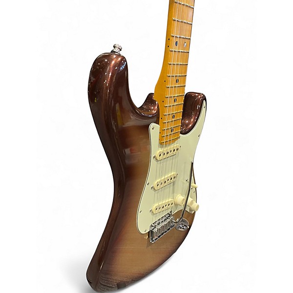 Used Fender American Ultra Stratocaster Mocha Burst Solid Body Electric Guitar
