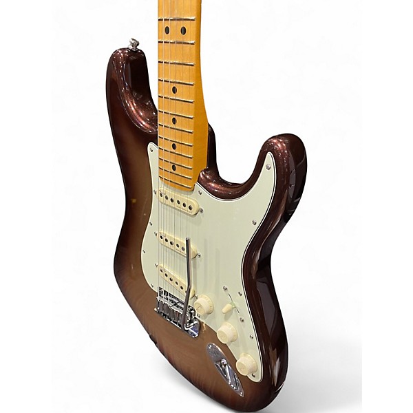 Used Fender American Ultra Stratocaster Mocha Burst Solid Body Electric Guitar