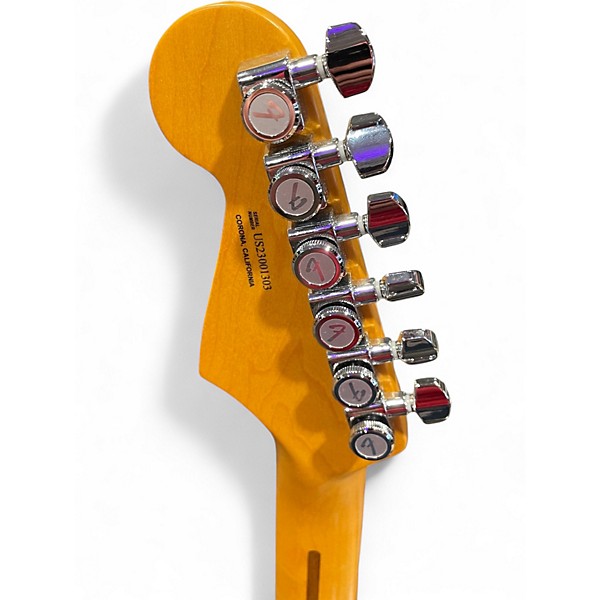 Used Fender American Ultra Stratocaster Mocha Burst Solid Body Electric Guitar