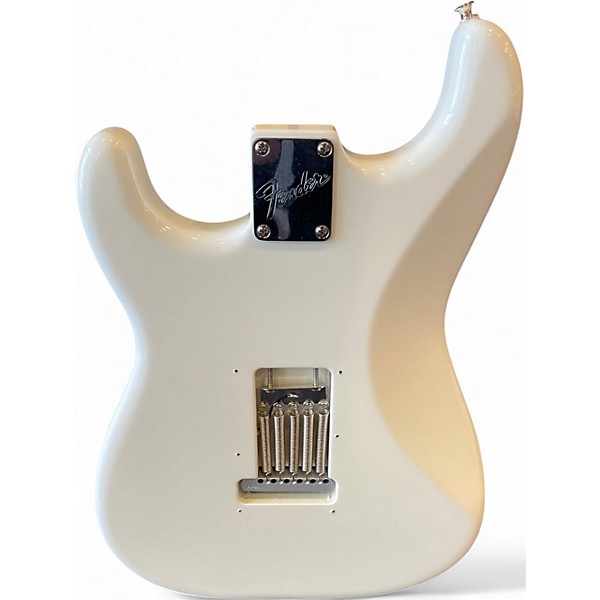 Used Fender American Performer Stratocaster SSS Olympic White Solid Body Electric Guitar