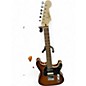 Used Squier paranormal custom nashville stratocaster chocolate 2 tone burst Solid Body Electric Guitar thumbnail