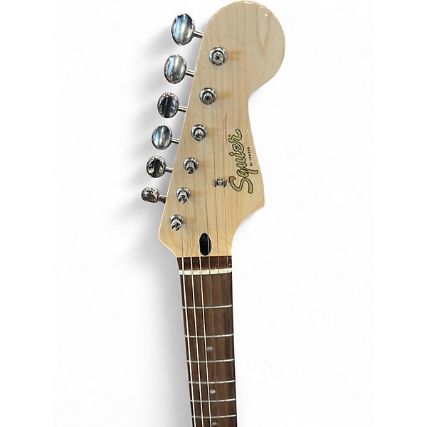 Used Squier paranormal custom nashville stratocaster chocolate 2 tone burst Solid Body Electric Guitar