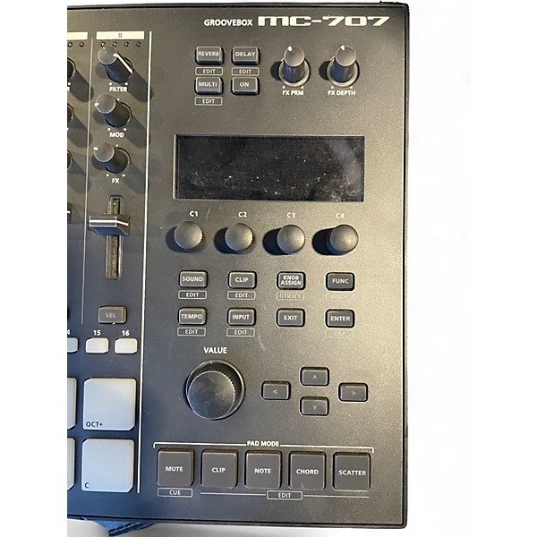 Used Roland MC-707 Groovebox Production Controller