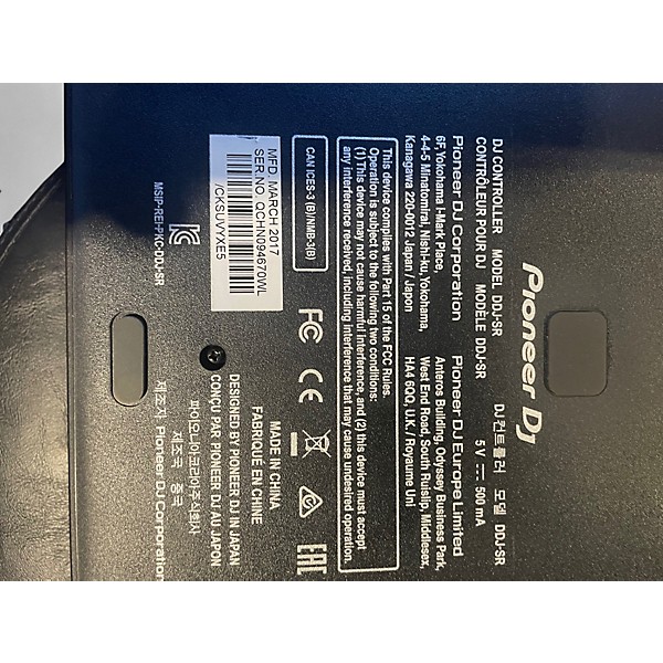Used Pioneer DJ DDJSR DJ Controller