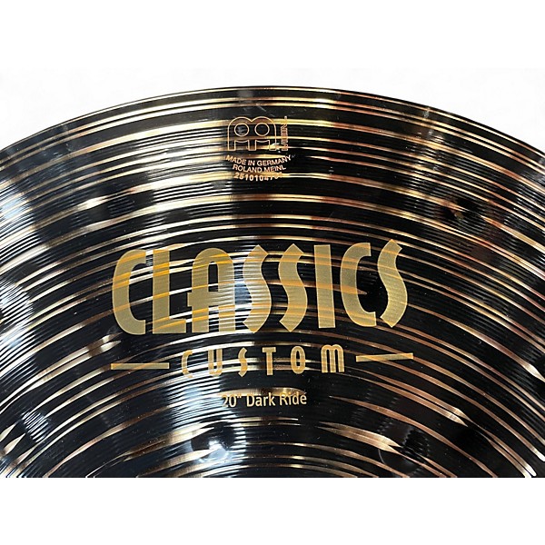 Used MEINL 20in Classic Custom Dark  Cymbal