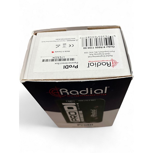 Used Radial Engineering PRO DI Direct Box