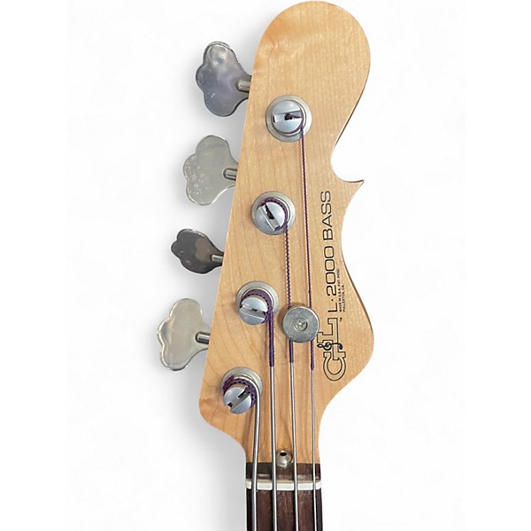 Vintage 2000 G&L USA L2000 Blue Burst Electric Bass Guitar