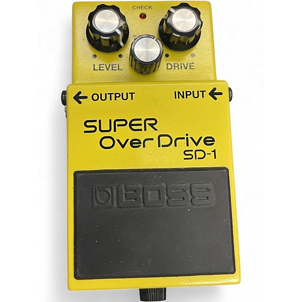 Used BOSS SD1 Super Overdrive Effect Pedal