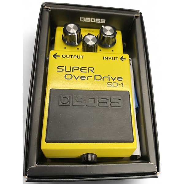 Used BOSS SD1 Super Overdrive Effect Pedal