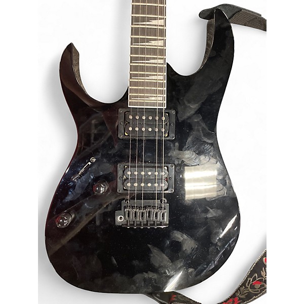 Used Ibanez Gio Ax Left Handed Black Electric Guitar