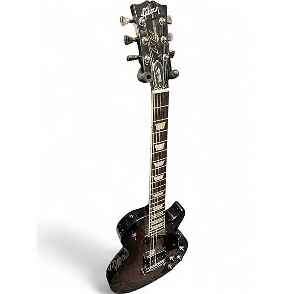 Used Gibson LES PAUL STUDIO SESSION TRANSLUCENT EBONY BURST Solid Body Electric Guitar