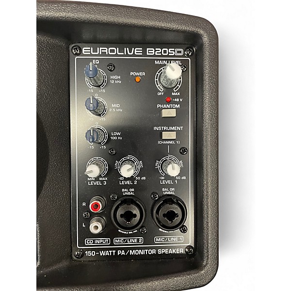 Used Behringer EUROLIVE B205D Powered Speaker