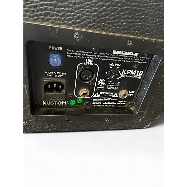 Used Kustom KPM10 Powered Monitor