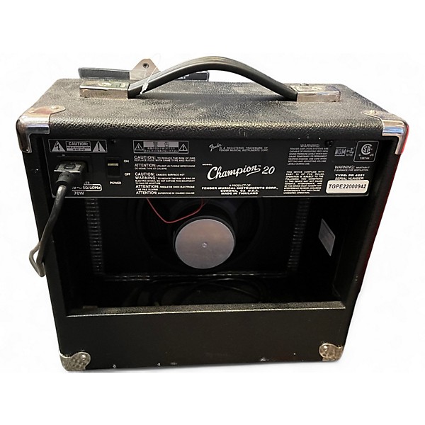 Used Fender Champion 20 Guitar Combo Amp