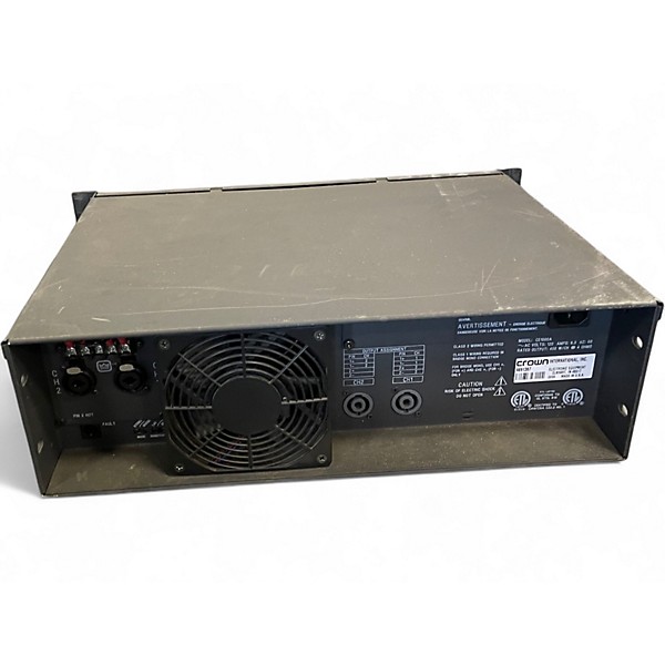 Used Crown CE1000 Power Amp