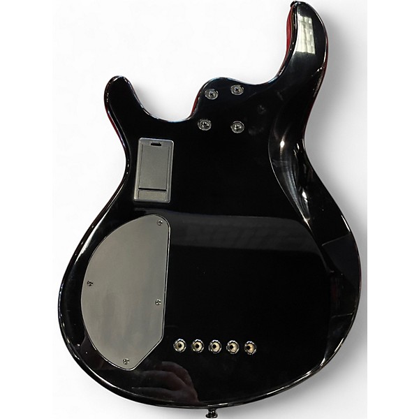 Used Cort C5 Deluxe Black Electric Bass Guitar
