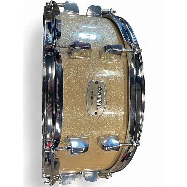 Used Yamaha 5 Piece RYDEEN SHELL PACK Champagne Glitter Drum Kit