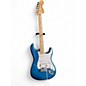 Used Squier Standard Stratocaster Metallic Blue Solid Body Electric Guitar thumbnail