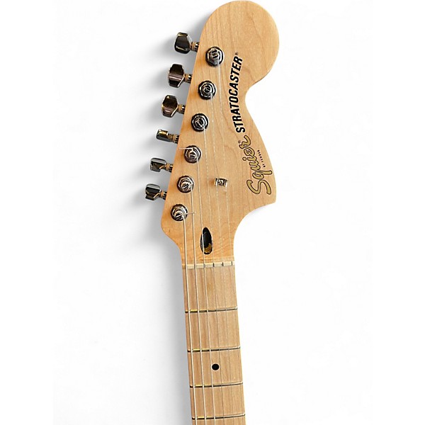 Used Squier Standard Stratocaster Metallic Blue Solid Body Electric Guitar