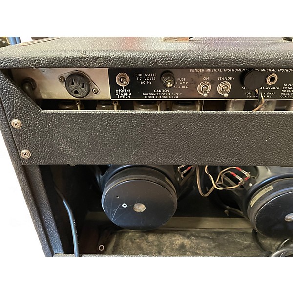 Used 1974 Fender Twin Reverb 2x12 Tube Guitar Combo Amp