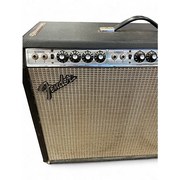 Used 1975 Fender Twin Reverb 2x12 Tube Guitar Combo Amp