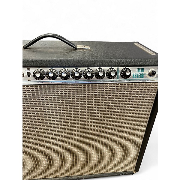 Used 1975 Fender Twin Reverb 2x12 Tube Guitar Combo Amp