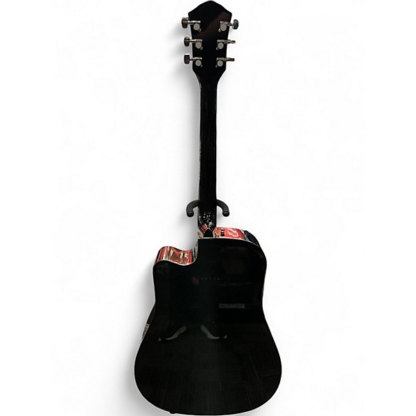 Used Fender FA-125CE Natural Acoustic Electric Guitar