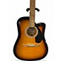 Used Fender FA-125CE Natural Acoustic Electric Guitar